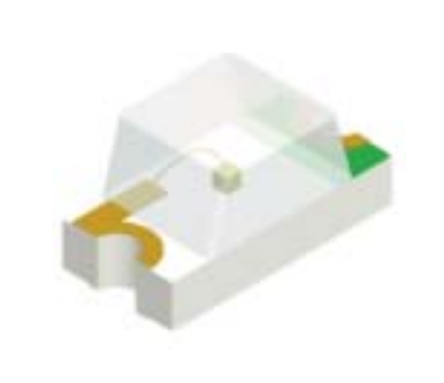 Dialight 2 V Green, Yellow LED 2012 Surface Mount 598 598-8160-107F