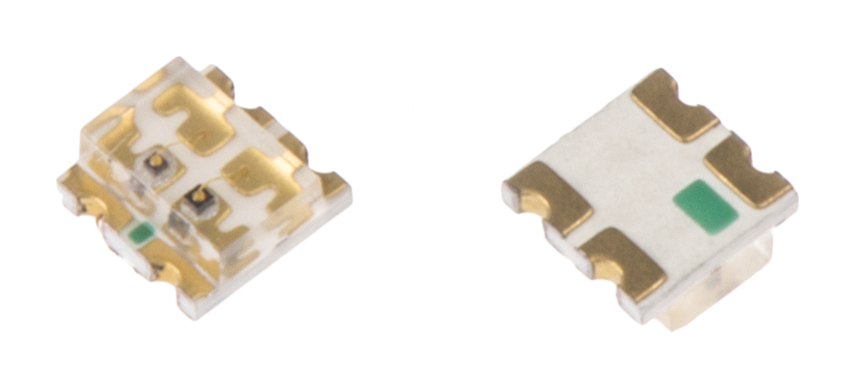 Dialight 2.4 V Green, Red LED 1616 Surface 598 5988410207F