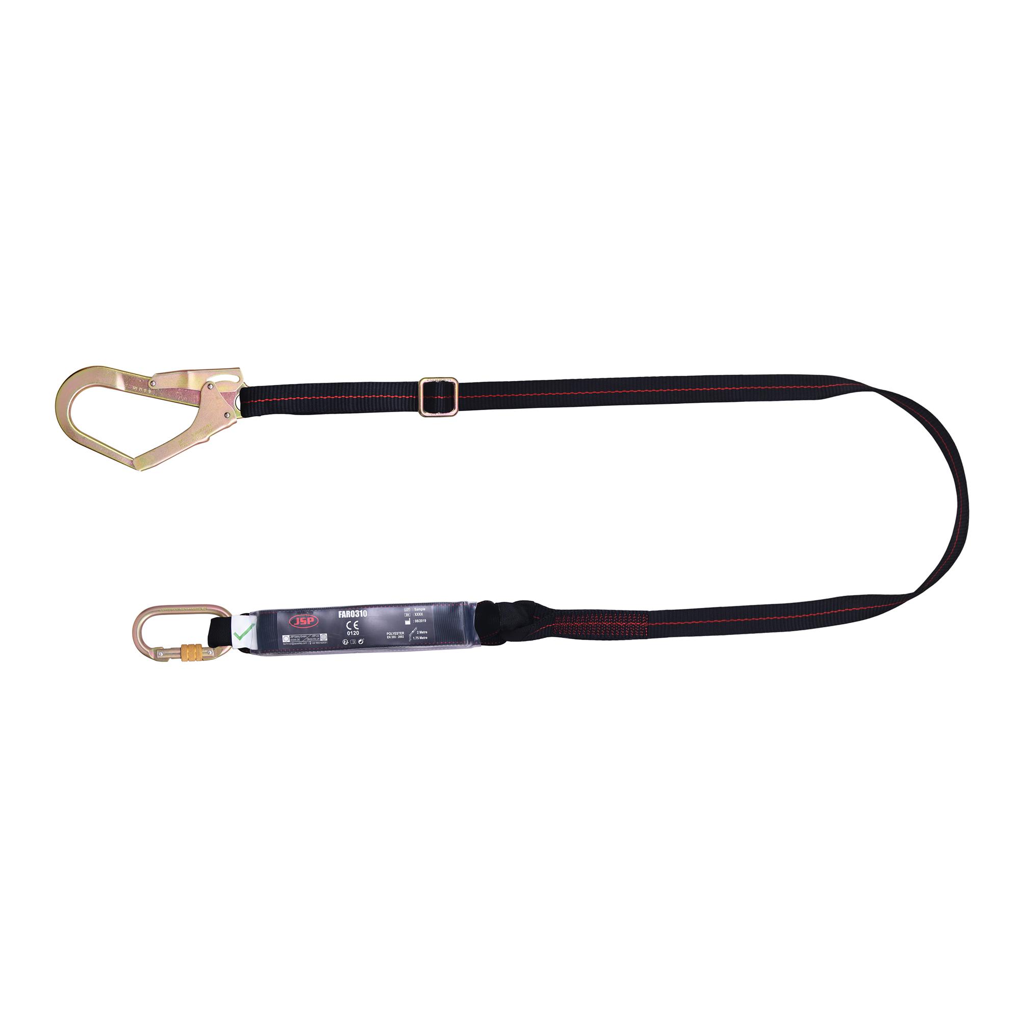 JSP 2m Fall Arrest Fall Arrest Lanyard Screw Karabiner Single