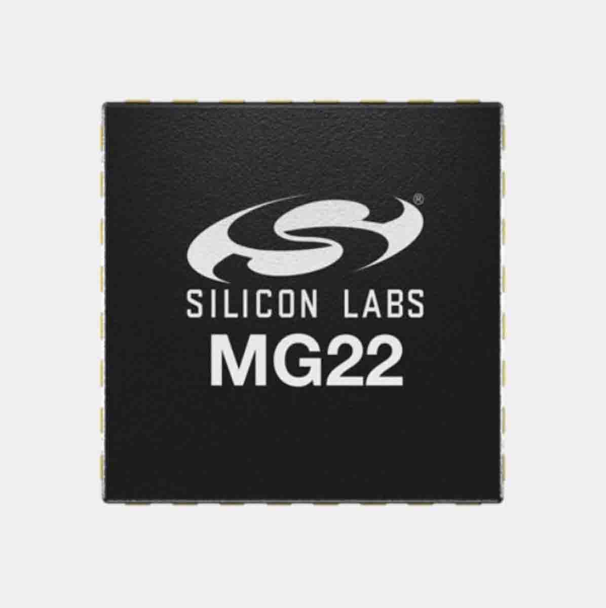 Silicon Labs, 32 bit ARM Cortex M33, EFR32MG22 Wireless Microcontroller, 76.8 MHz, 512kB FLASH, 32-Pin TQFN