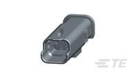 TE Connectivity, 1801 Automotive Connector Plug Green Through Hole, Through Hole Termination 1801174-5