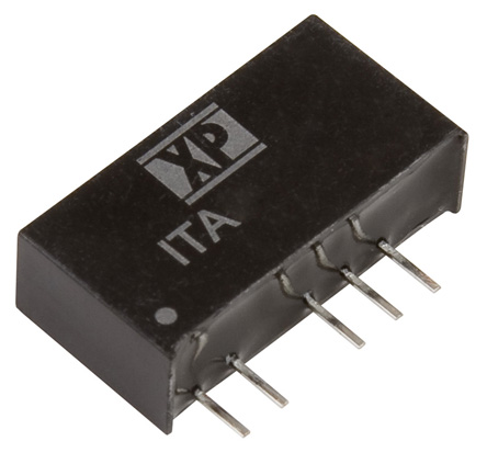 XP Power ITA DC-DC Converter, ±12V dc/ ±41.6mA Output, 10.8 → 13.2 V dc Input, 1W, Through Hole, +105°C Max Temp
