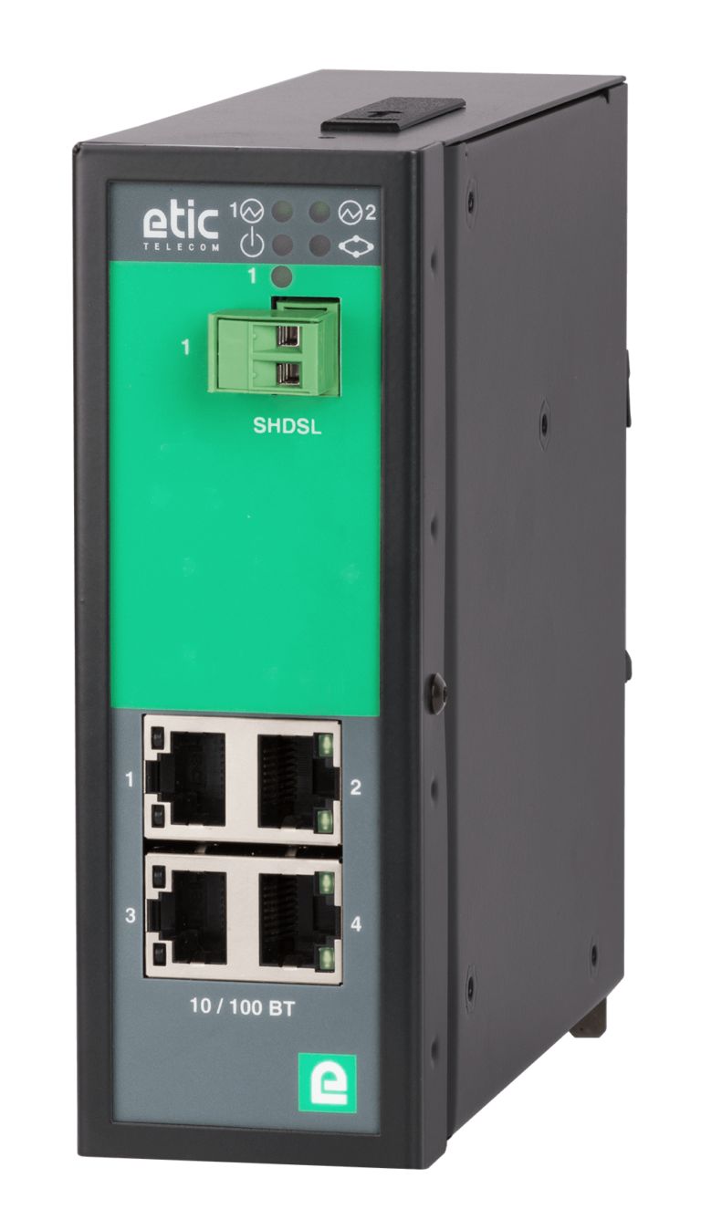 Etic XSLAN Series Ethernet Module for Use with SHDSL, SPE, Digital, Digital, 10 → 30 V dc