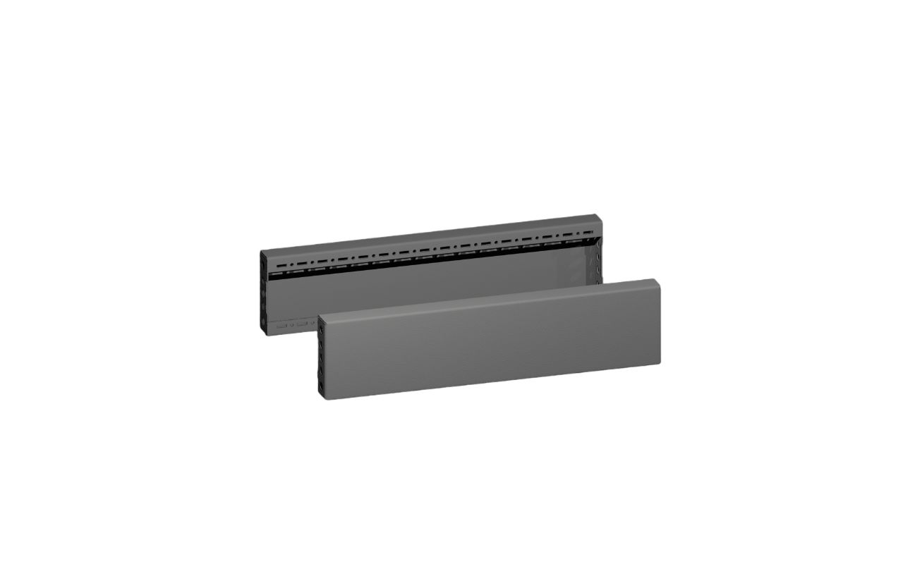 8660033 Rittal Front Trim Kit Base/Plinth Trim Panel for Use with VX Base/Plinth System