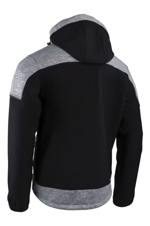 5ban0100xl Coverguard BANJO Black, Orange, Breathable, Waterproof Jacket Contrasted Central Zip + Chin Guard, XL 1 EA