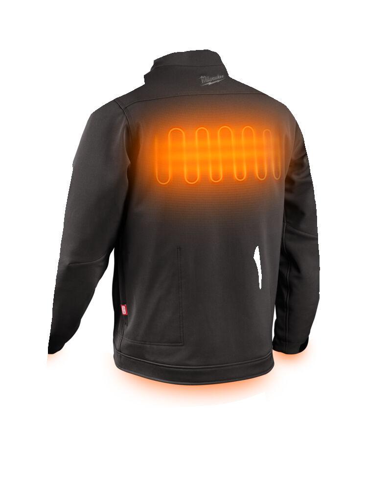 4933478971 Milwaukee M12 Black Heated Jacket, XXL