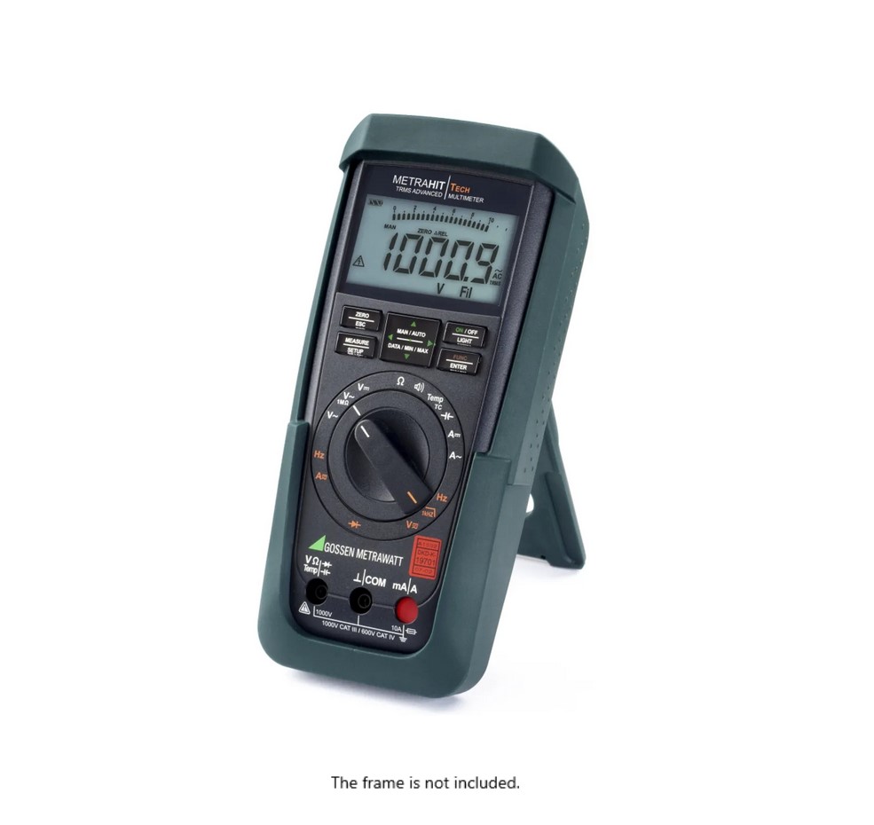 m243a Gossen Metrawatt METRAHIT AM TECH Handheld Digital Multimeter, True RMS, 10A ac Max, 10A dc Max, 1000V ac Max