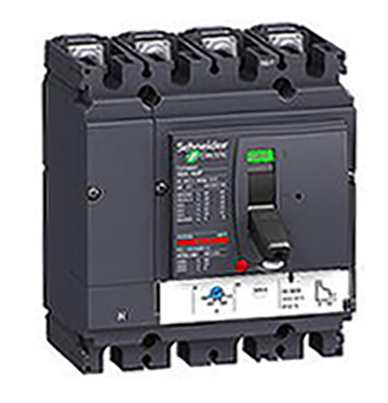 Schneider Electric, NSX Range MCCB 4P 160A, Breaking Capacity 85 kA, Fixed Mount