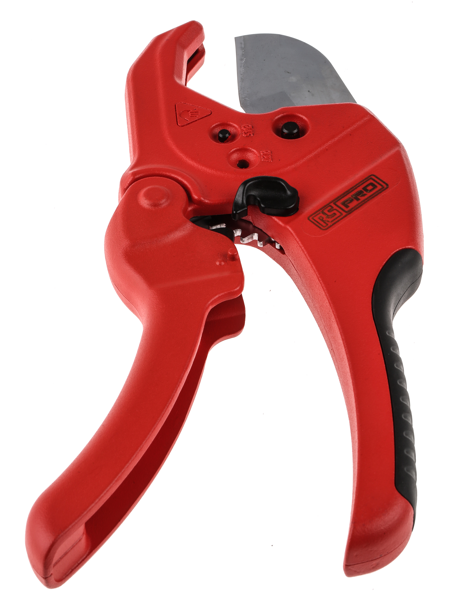 182-9983 RS PRO Pipe Cutter 42 mm Cuts Polyvinyl Fluoride, Polyvinyl Chloride, Polyethylene, Polypropylene, Phosphor Bronze,