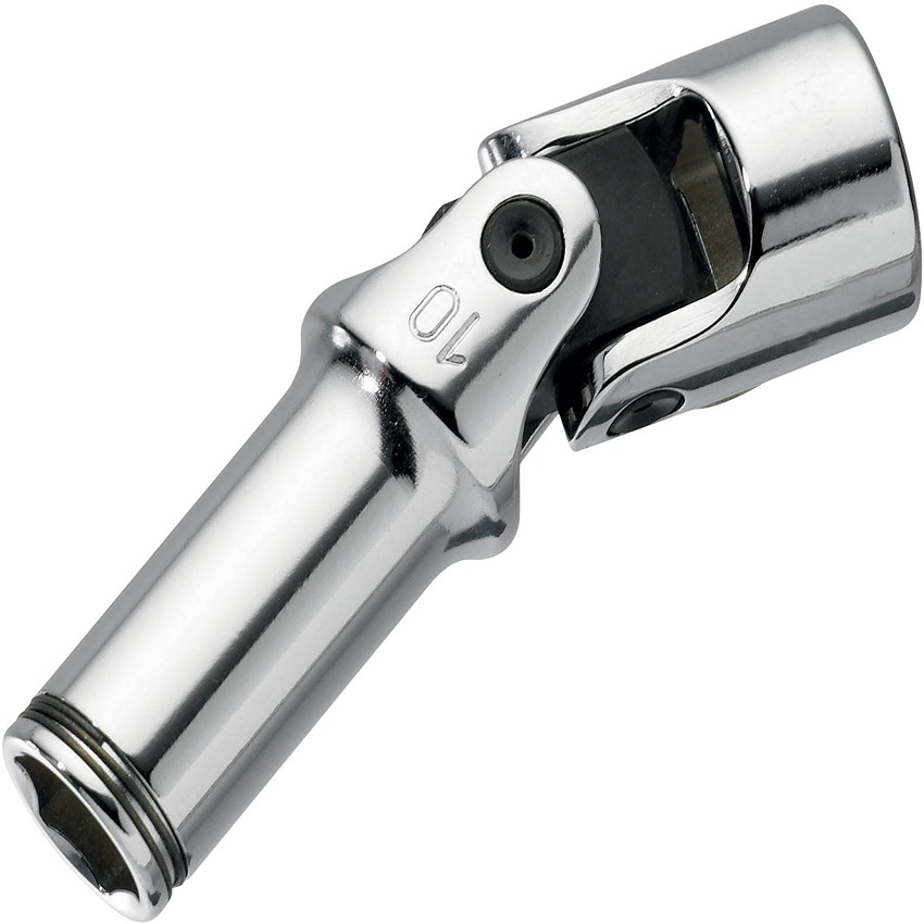 SAM 3/8 in, 3/8 in Drive 12mm Standard Socket, 125 mm Overall Length