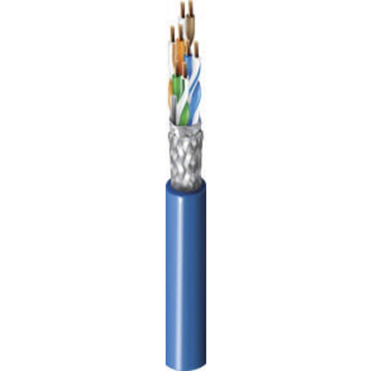 Belden2202ENH, 500m Cat6a, Blue, S/FTP Shielded, Unterminated LSZH Sheath