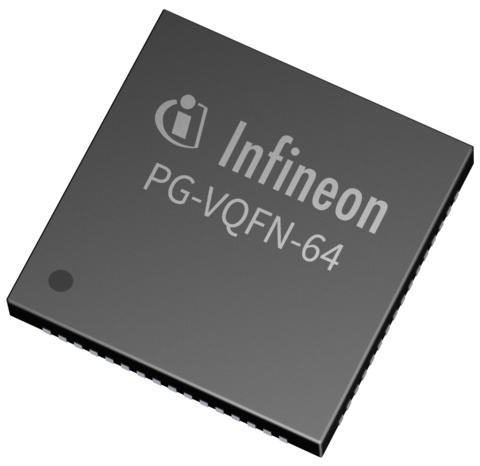Infineon, 32 bit ARM 32 Bit Cortex M0, XMC1400 Microcontroller, 48 MHz, 200kB FLASH, 64-Pin VQFN