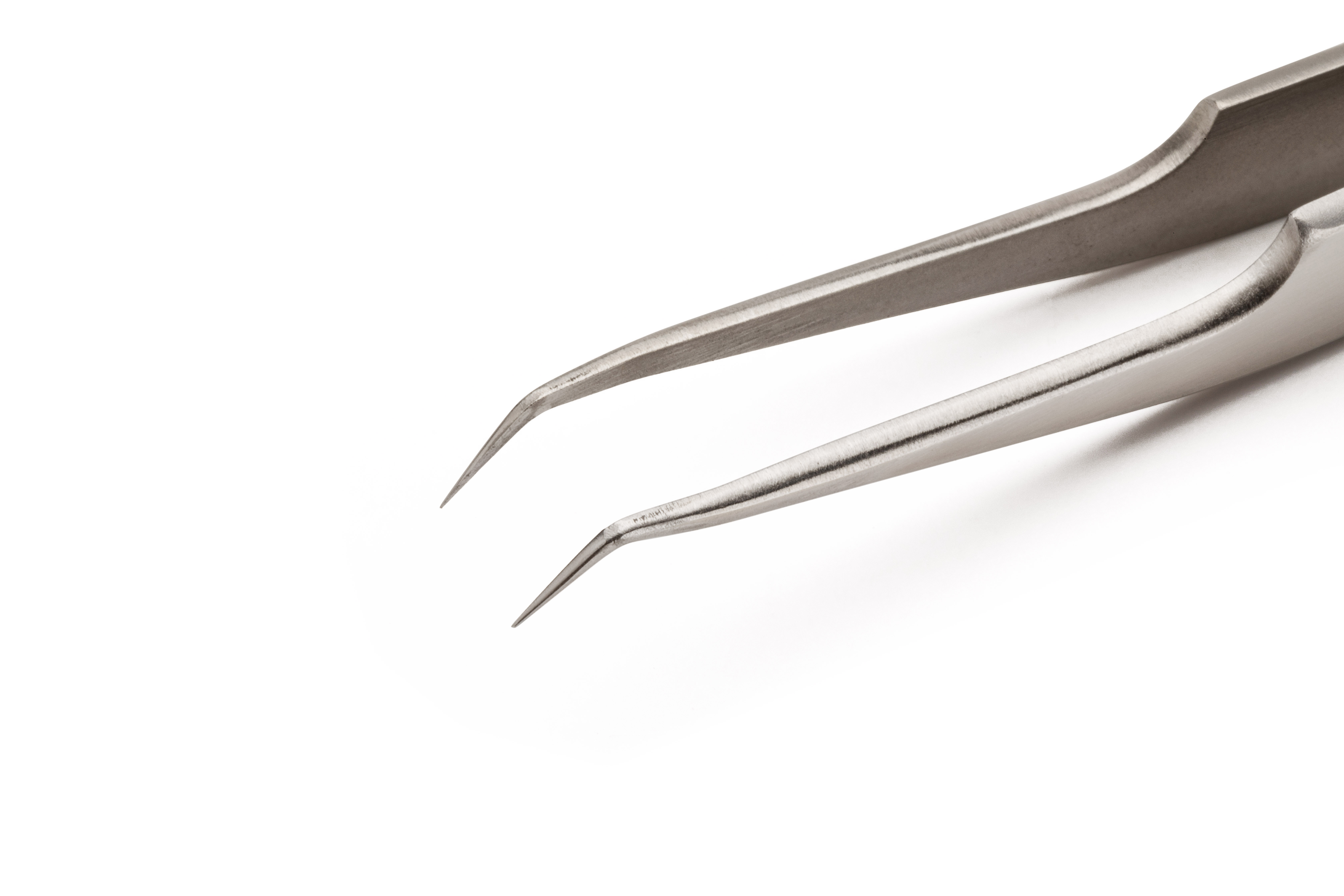5csa Erem 115mm Stainless Steel Curved Tweezer
