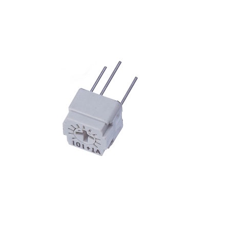 Through Hole Trimmer Potentiometer 0.5W Top Adjust Nidec Components