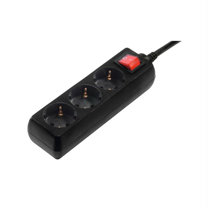 Hama 3 Gang Power Distribution Unit, 1.4m Cable, 16A, 250 V