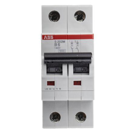 2cds251001r0061 System M Pro S200 MCB Mini Circuit Breaker 1P, 6 A, 6 kA, Curve D