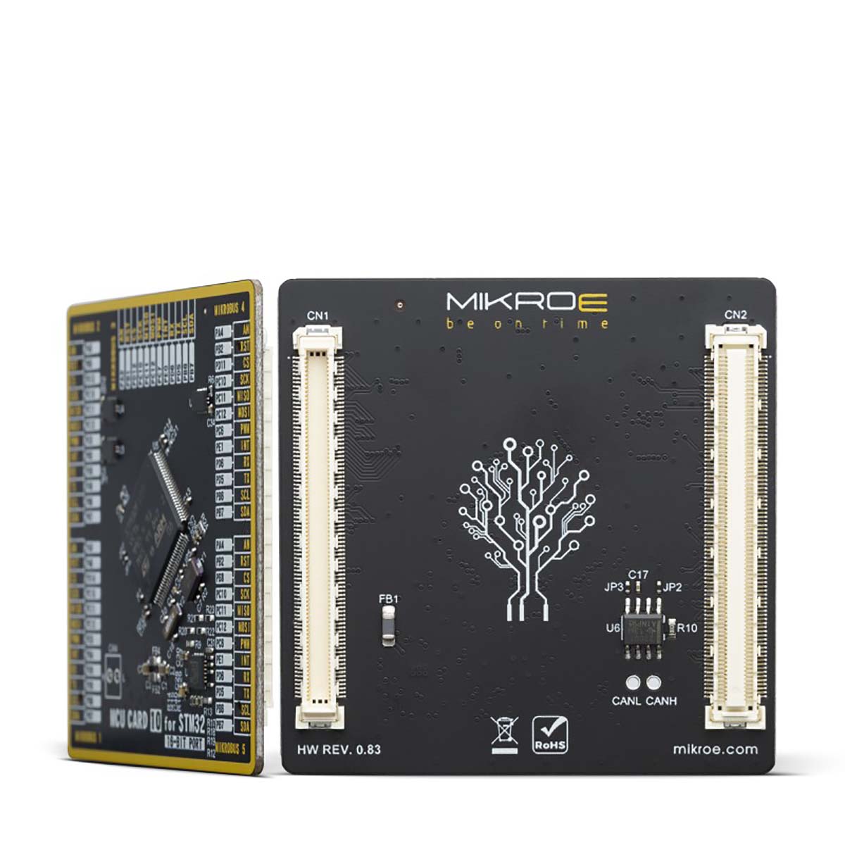 MikroElektronika MCU CARD 10 FOR STM32 32 Bit MCU Add On Board MIKROE-3731
