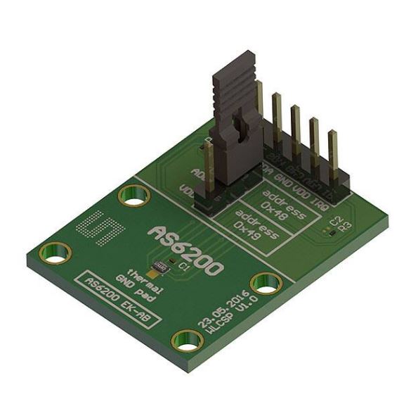 ams OSRAM AS6200C Temperature Sensor Evaluation Kit for AS6200-WL EK AB AS6200-WL_EK_AB