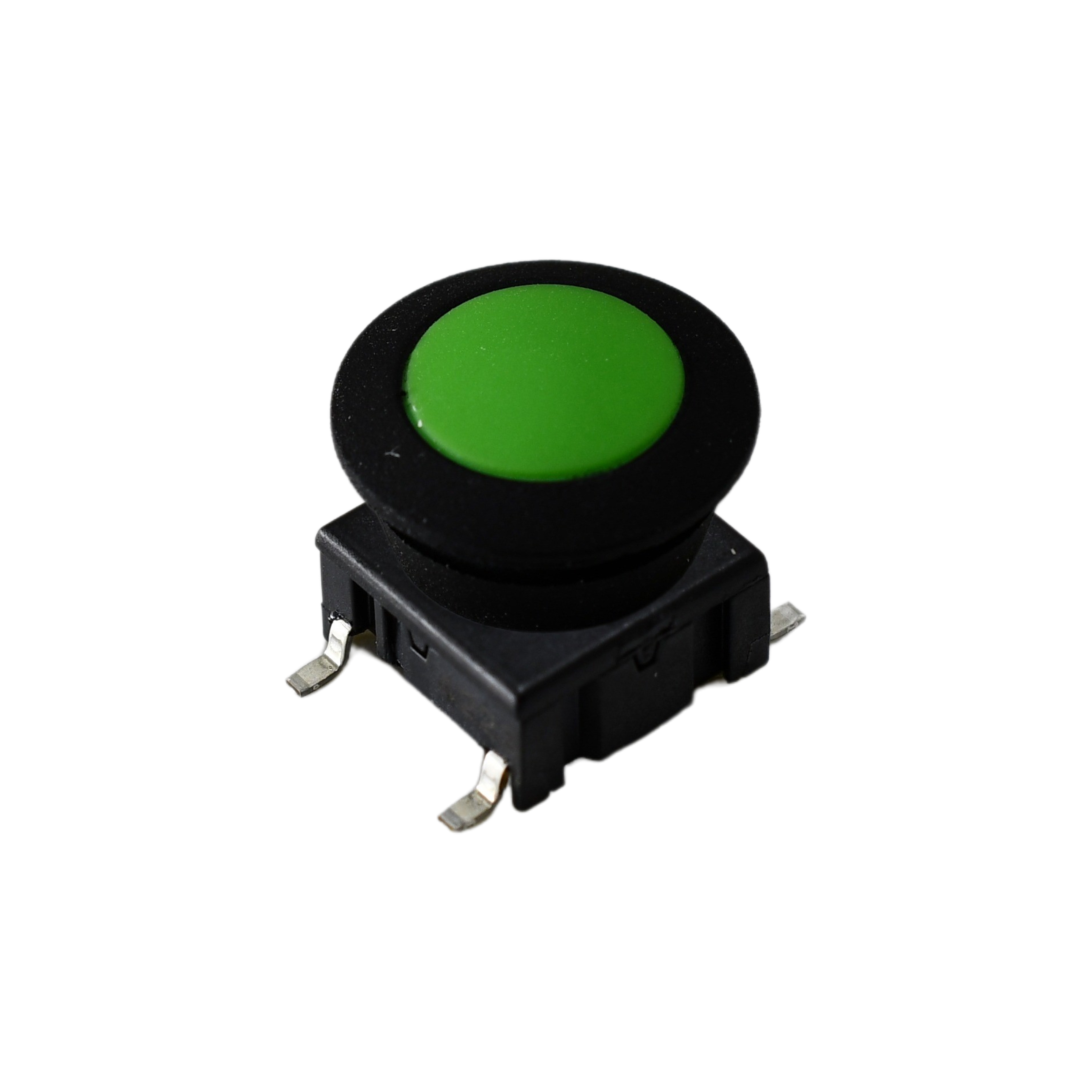 MEC IP67 Black, Green Tactile Switch, 12 mm, SPST 50mA, Surface
