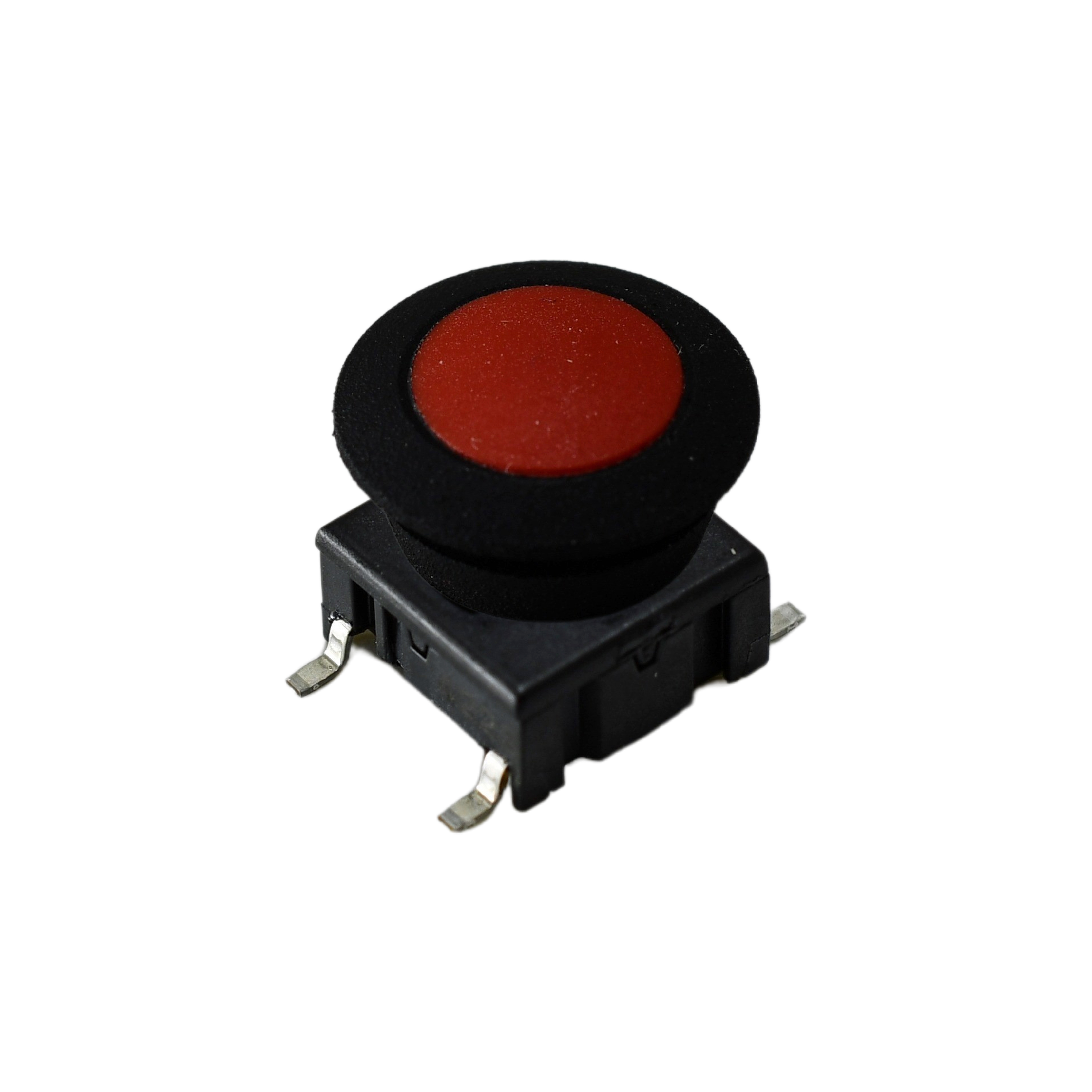 MEC IP67 Black, Red Tactile Switch, 12 mm, SPST 50mA, Surface