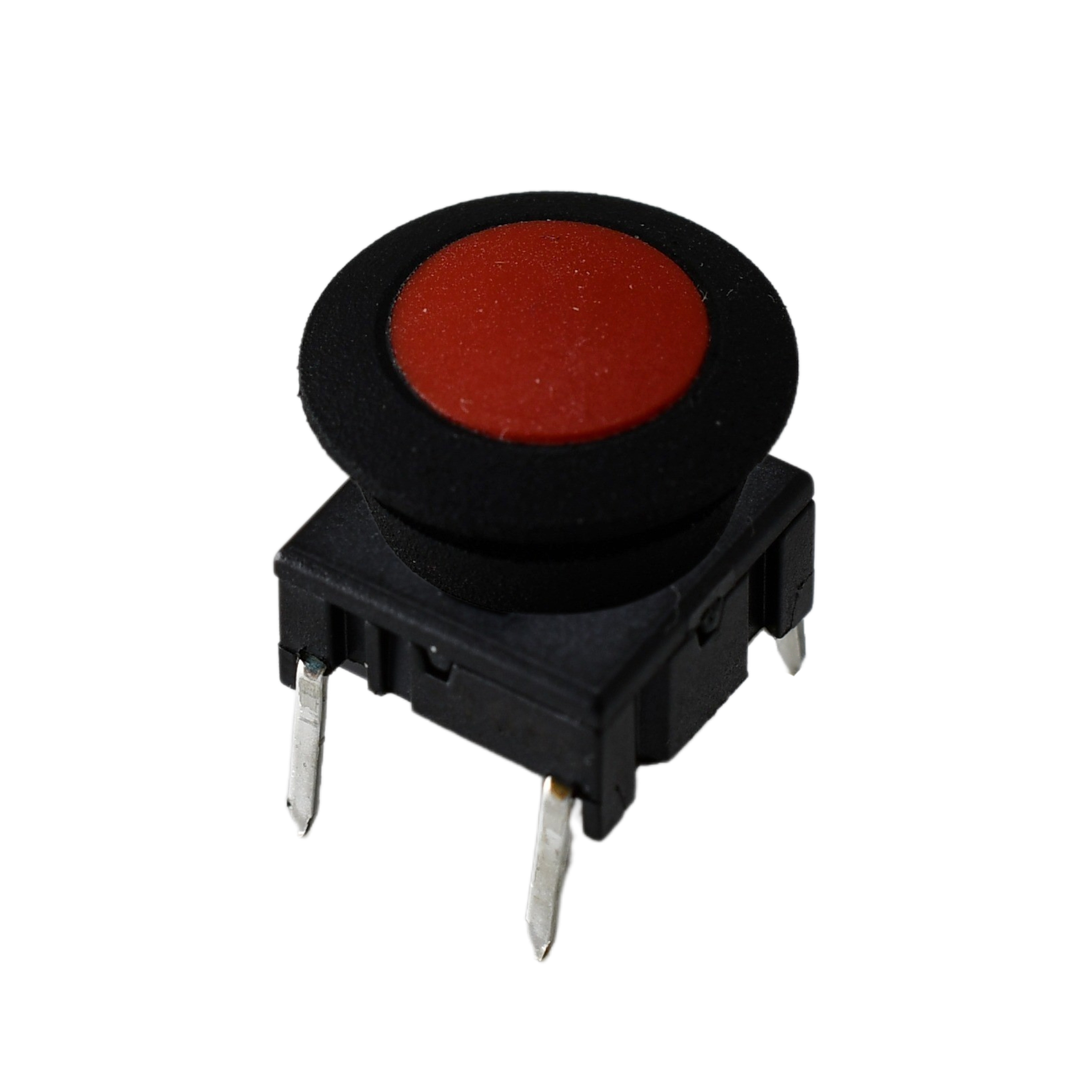 MEC IP67 Black, Red Tactile Switch, 12 mm, SPST 50mA, Through Hole