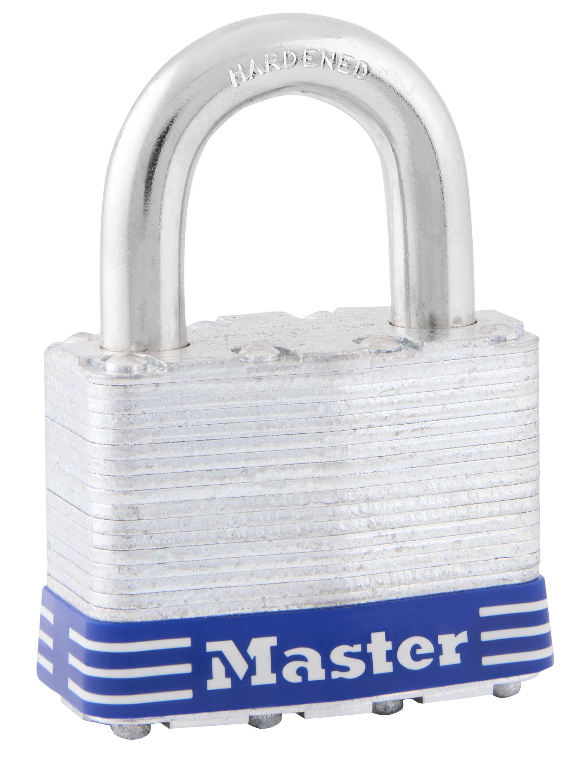 Master Lock Padlock Laminated Steel Padlock Keyed Alike, 9 mm Shackle, 51 mm Body