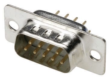 MH Connectors MHDD 25 Way Through Hole D-sub Connector Plug, 2.77mm Pitch