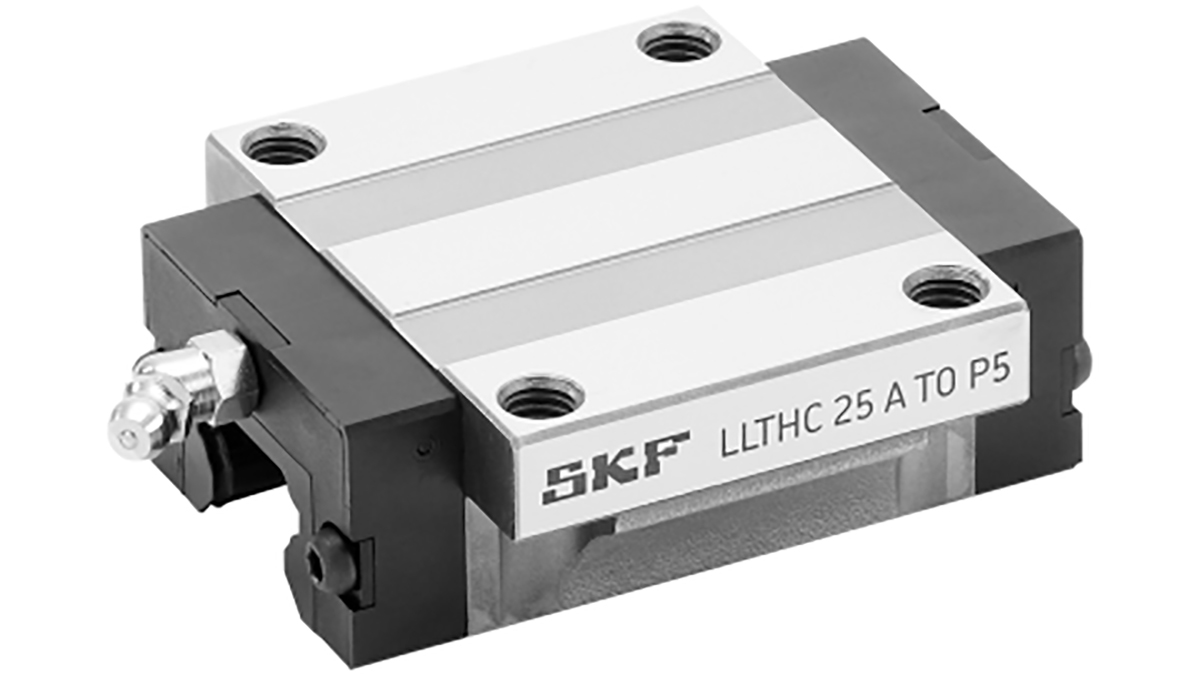 Ewellix Makers in Motion Linear Guide Carriage LLTHC, 12400N Dynamic Load, 20mm Rail Width