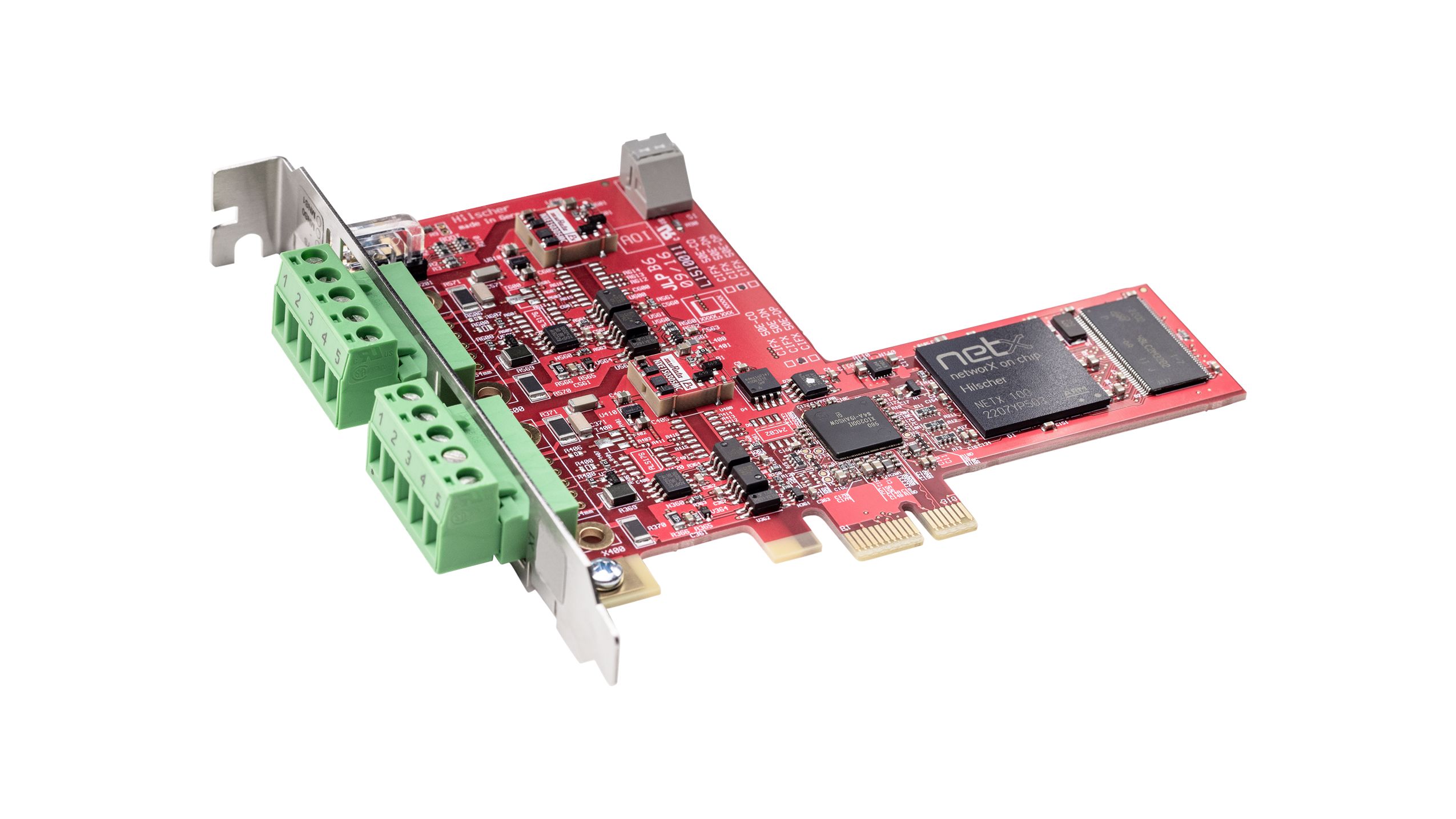 cifx-50e-2dnml2 Hilscher 2 Port PCI Express 5 Pin COMBICON Serial Card