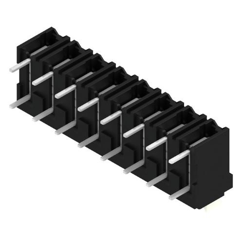Weidmuller LSF Series PCB Terminal Block, 8-Contact, 5.08mm Pitch, Surface Mount, 1-Row, Through Hole Termination