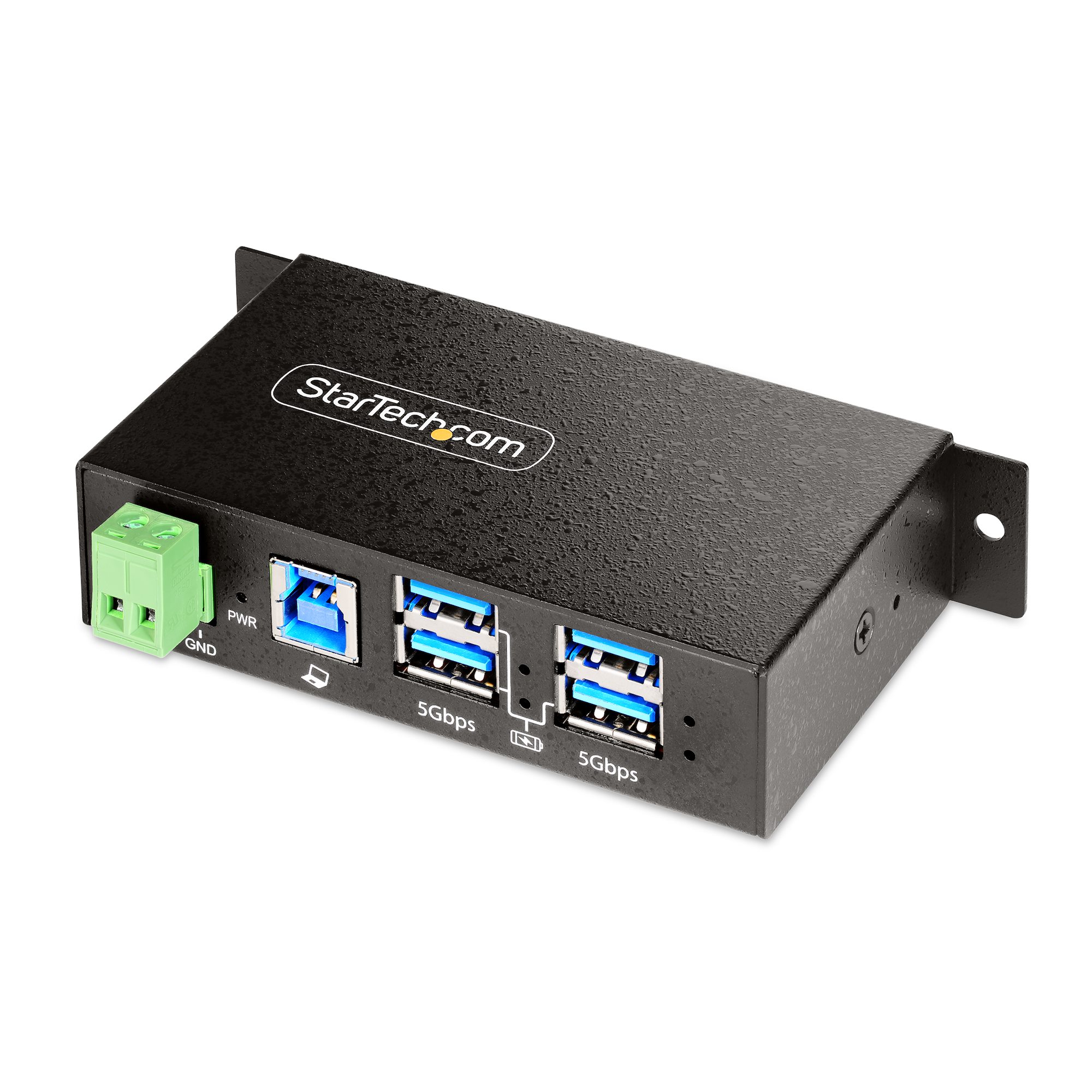 StarTech.com 4 Port USB 3.2 USB Hub, USB Powered, 5.7 cm 2.6 cm 11.4cm
