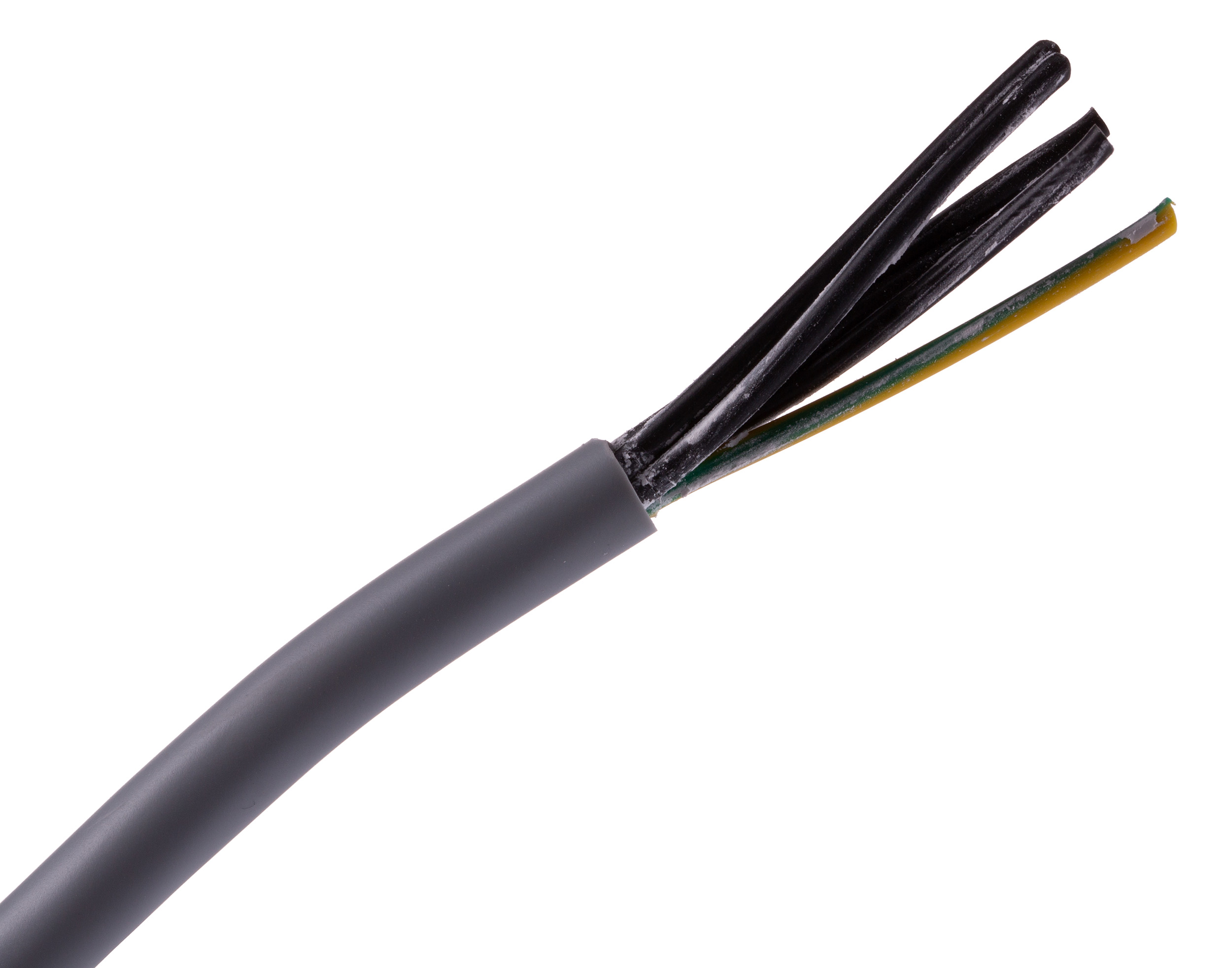 5gb-bc50 Belden YY Control Cable, 5 Cores 0.75mm², Unscreened, 50 m, Grey Polyvinyl Chloride Sheath