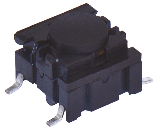 MEC IP67 Black Tactile Switch Cap, SPST 50 mA 24 V dc, Surface