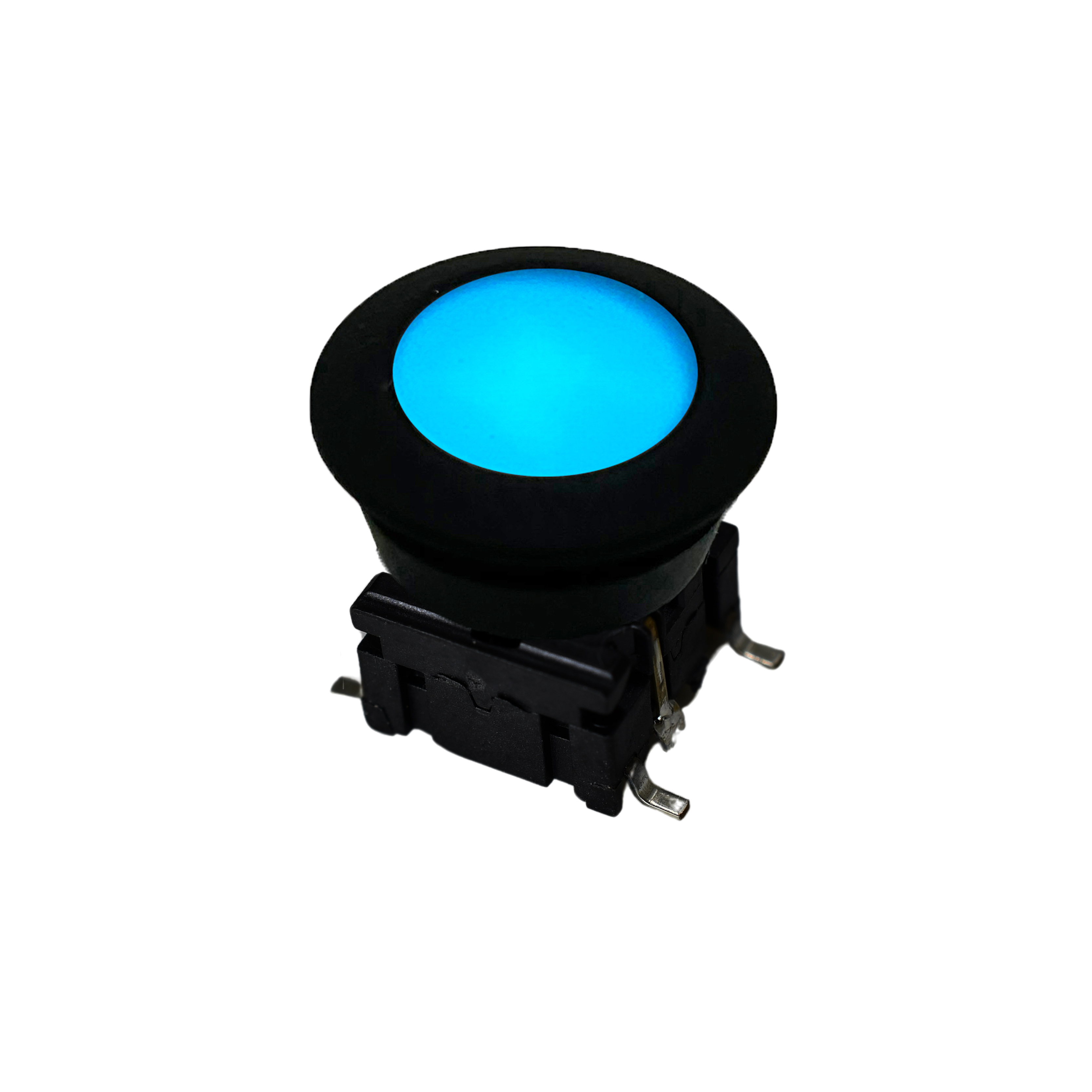 MEC IP67 Black, White Tactile Switch, SPST 50mA, Surface