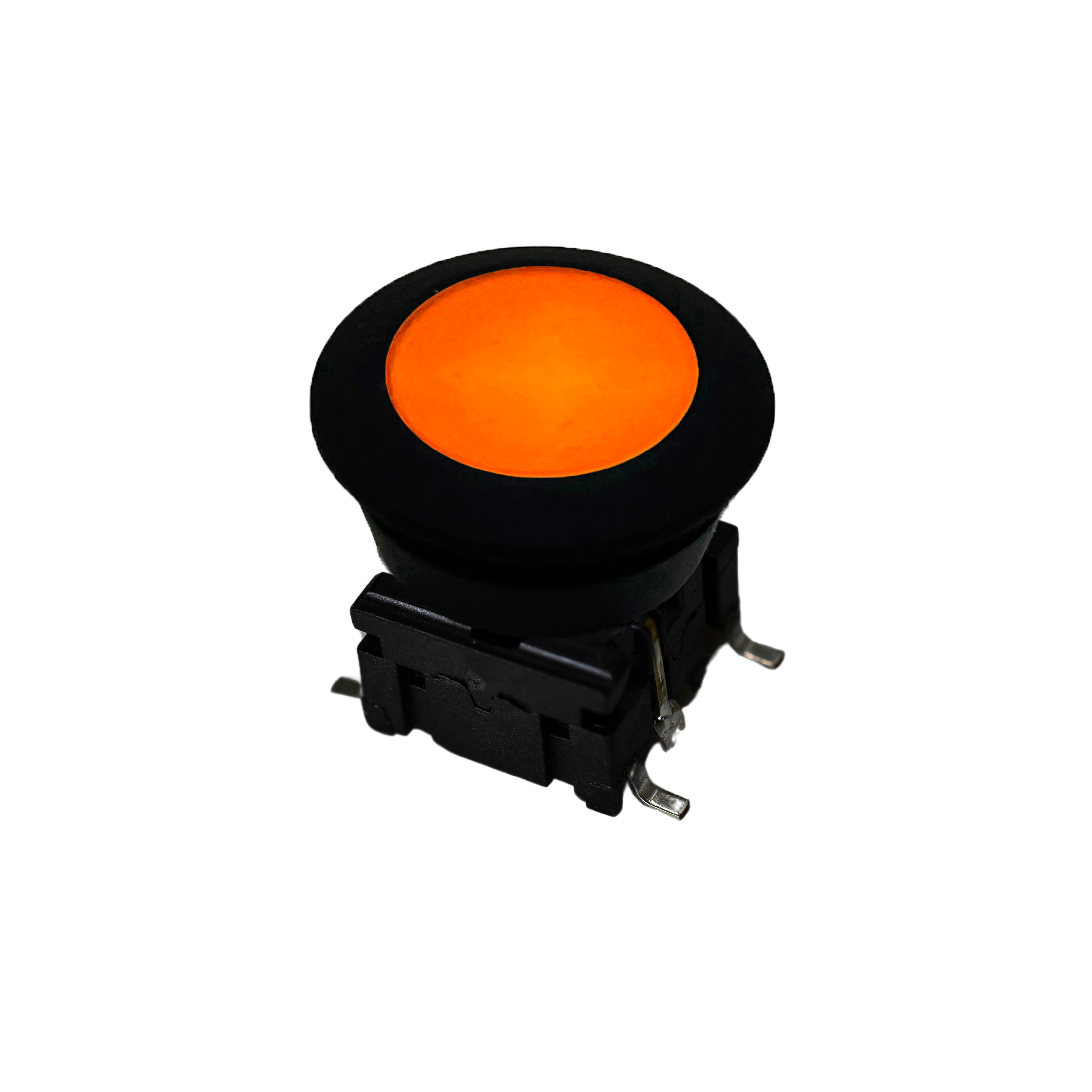 MEC IP67 Black, White Tactile Switch, SPST 50mA, Surface