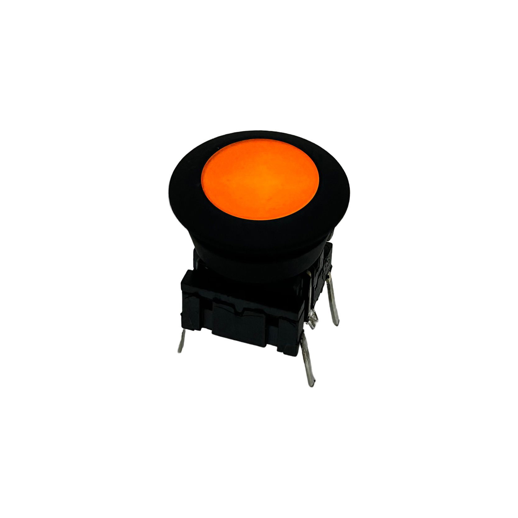 MEC IP67 Black, White Tactile Switch, SPST 50mA, Through Hole