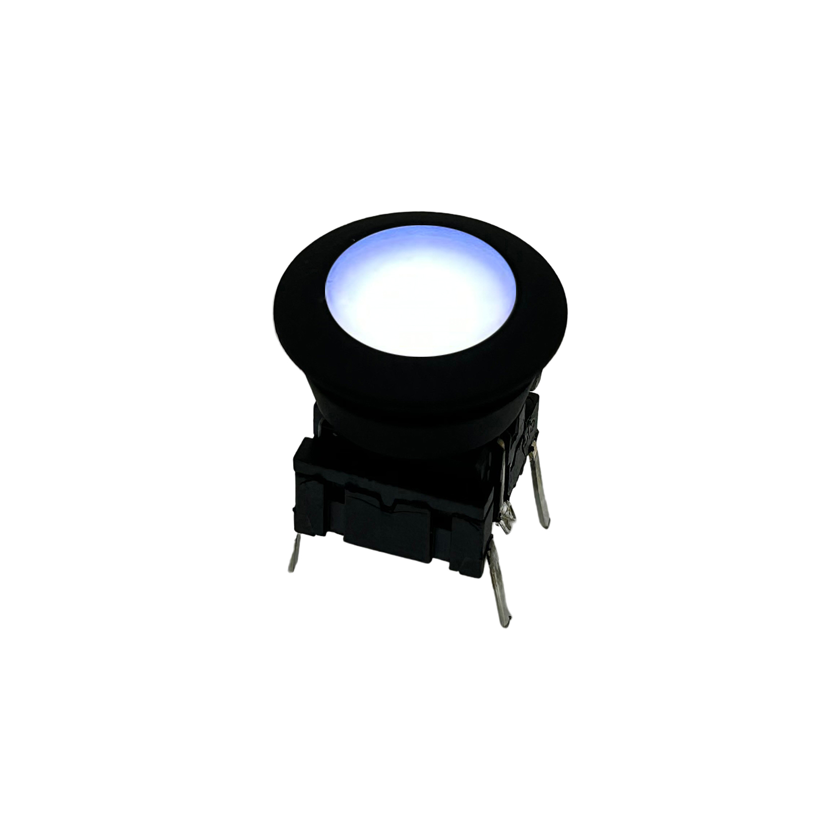 MEC IP67 Black, White Tactile Switch, SPST 50mA, Through Hole