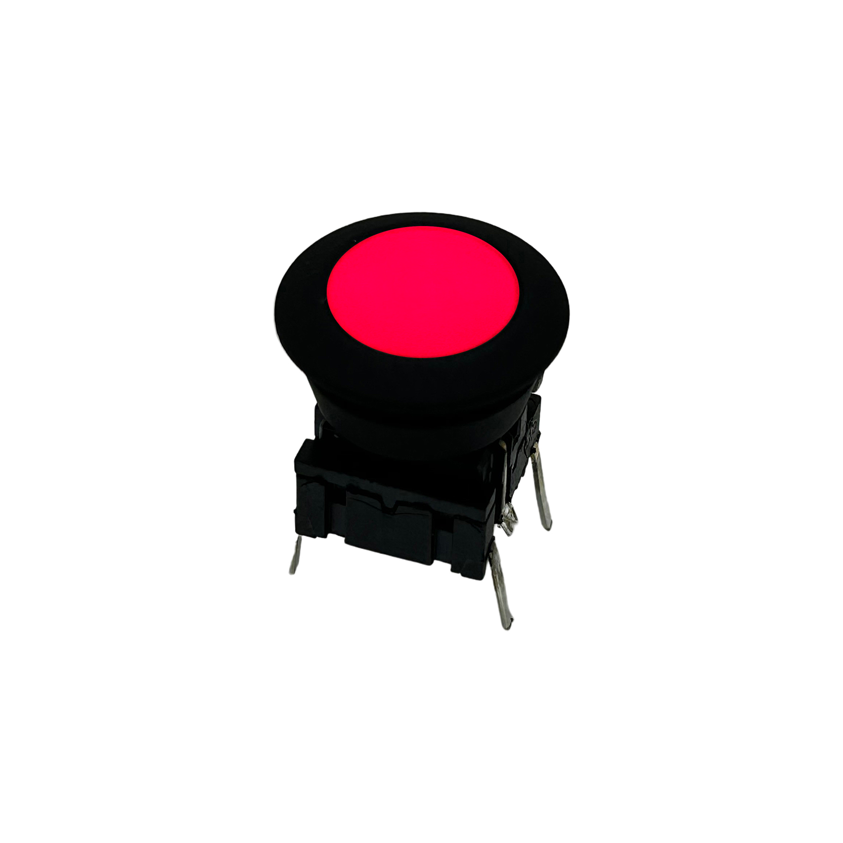 MEC IP67 Black, White Tactile Switch, SPST 50mA, Through Hole