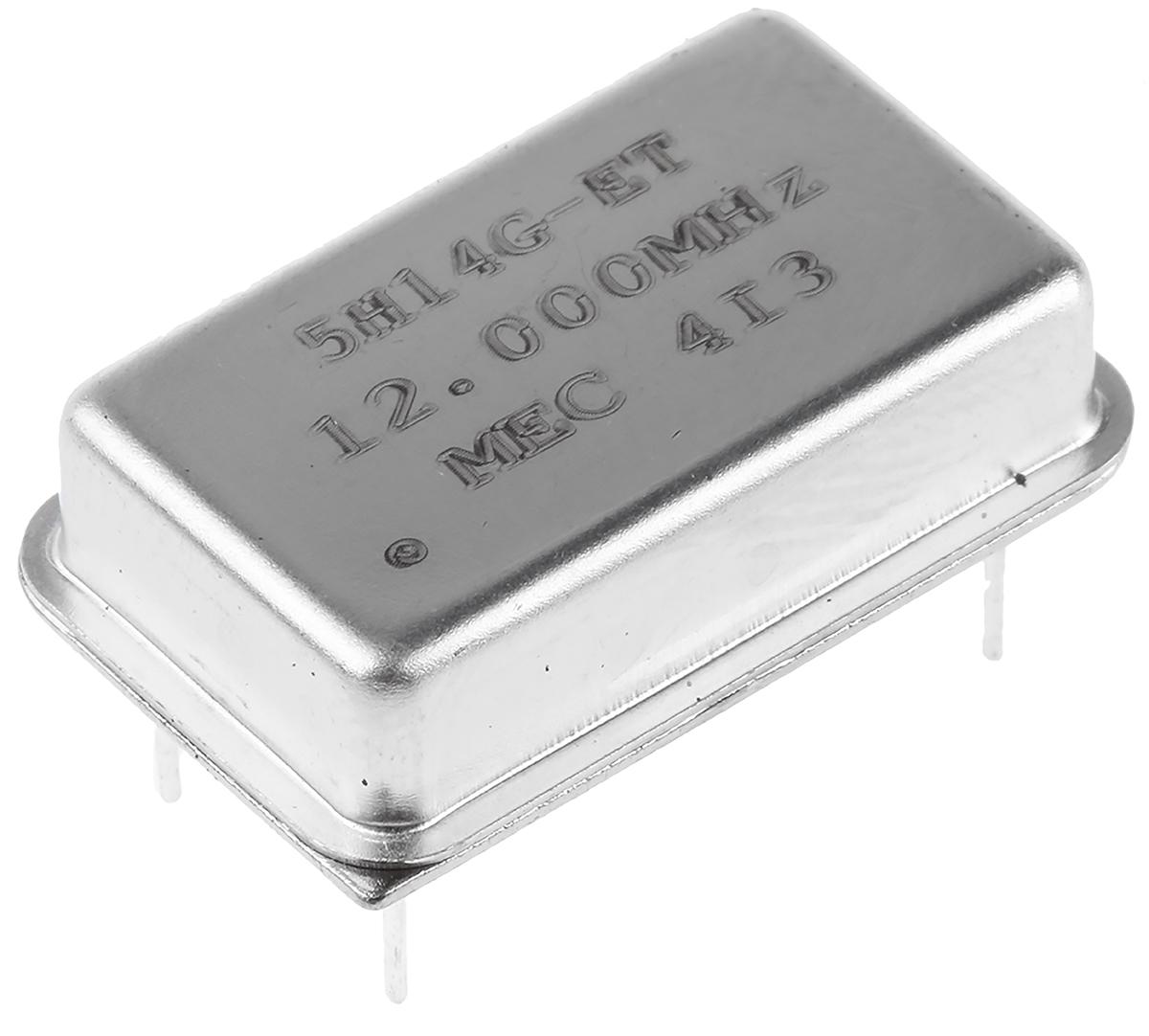 MERCURY, 12MHz Clock Oscillator, ±50 ppm HCMOS, TTL, 14-Pin PDIP 5H14ET-12.000