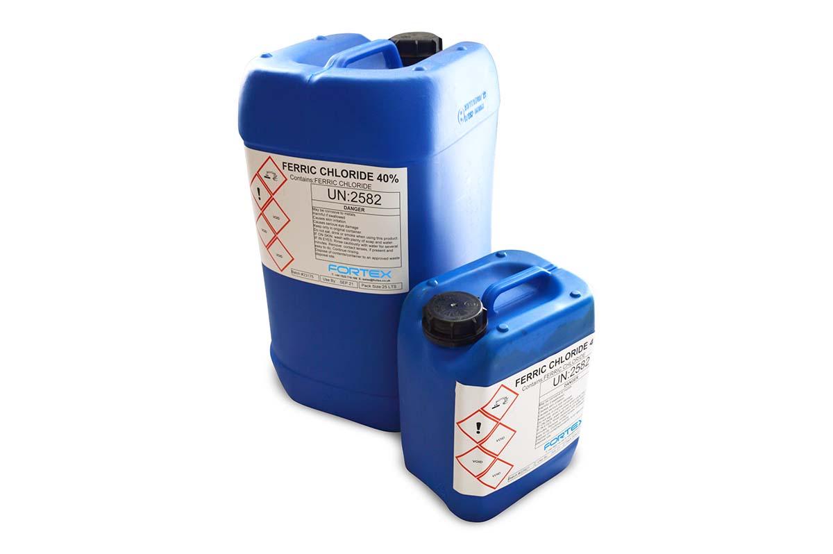 Fortex 5L-FERRIC Ferric Chloride Etching Chemical for Etching 5L