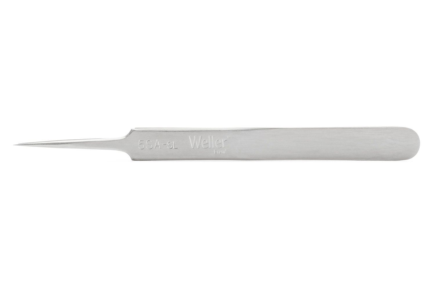 Erem 110in Stainless Steel Pointed ESD Safe Tweezer