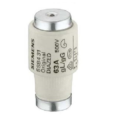 Siemens 50A D3 Diazed Fuse, 440V ac, 500 V ac