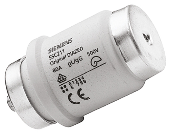 Siemens 80A D4 Diazed Fuse, 500V ac