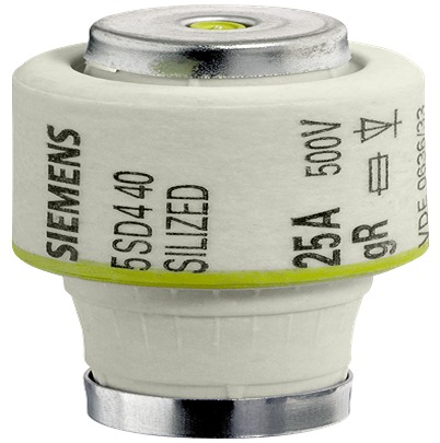 Siemens 80A D4 Bottle Fuse, gR, 500V