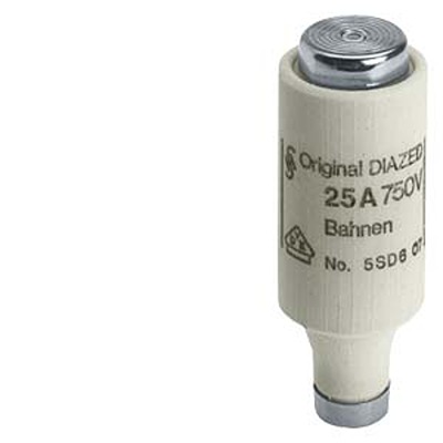 Siemens 20A D3 Bottle Fuse, 750V