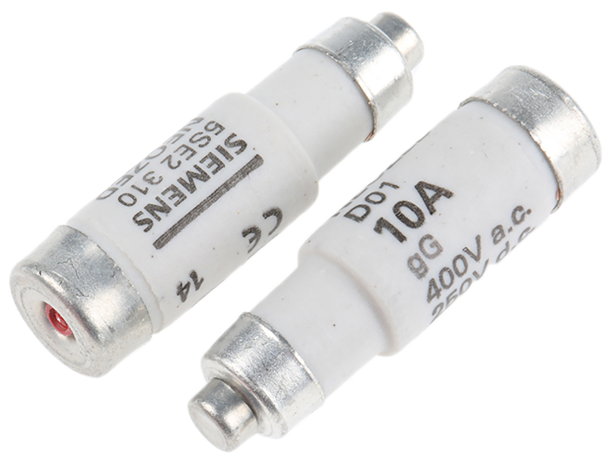 Siemens 10A D01 Neozed Fuse, 400V ac