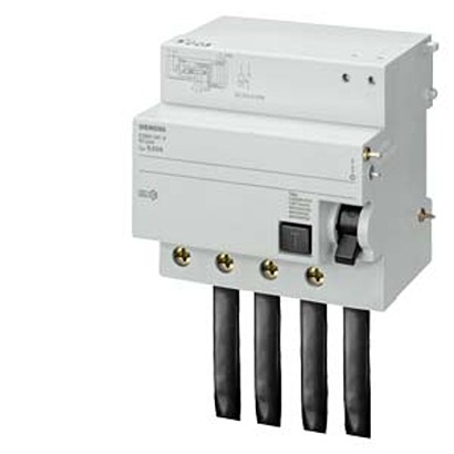 Siemens 5SM26 Series Residual Current Circuit Breaker, 100A, 4-Pole, 300 mA, Type AC 400V ac