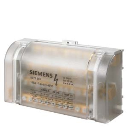 Siemens SENTRON 5ST25 Distribution Block 160A 12 Way