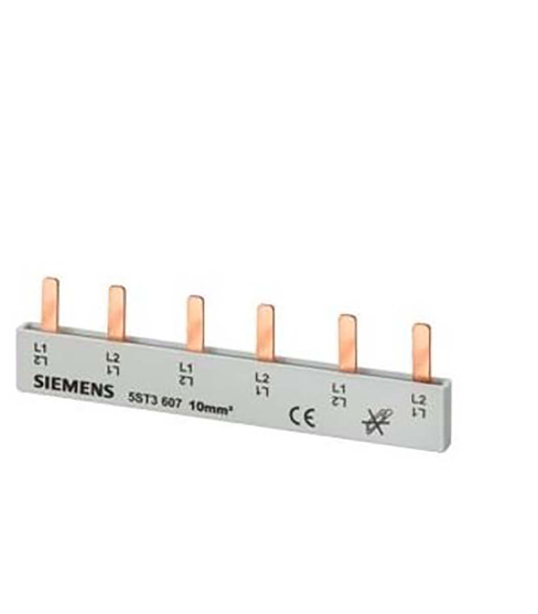Siemens Copper SENTRON 5ST 2 Phase Busbar, 18 mm Pitch