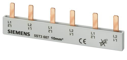 Siemens Copper SENTRON 5ST 2 Phase Busbar, 27 mm Pitch